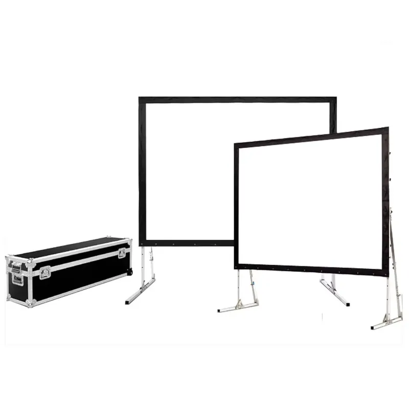Outdoor Camping Events 2026 - 300インチ高速折りたたみ式屋外プロジェクタースクリーン、ポータブル大型投影ディスプレイ、ホームシアター、キャンプ、イベント用、2026年新製品