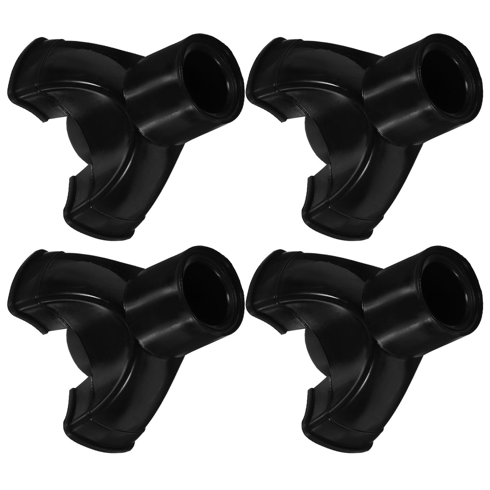 Trekking Poles - 4個入り ウォーキングケーンチップ交換用 滑り止めゴム足カバー トレッキングポール、松葉杖、ウォーキングスティック用 泥雪保護