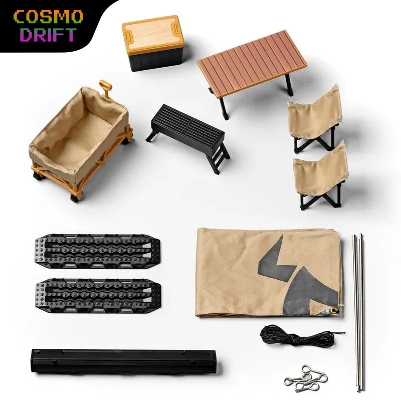 Outdoor Y Camping - Mn モデル Mn-85k 1:12 スケールシミュレーションキャンプアウトドアギアモデルセット組み立てキット rc