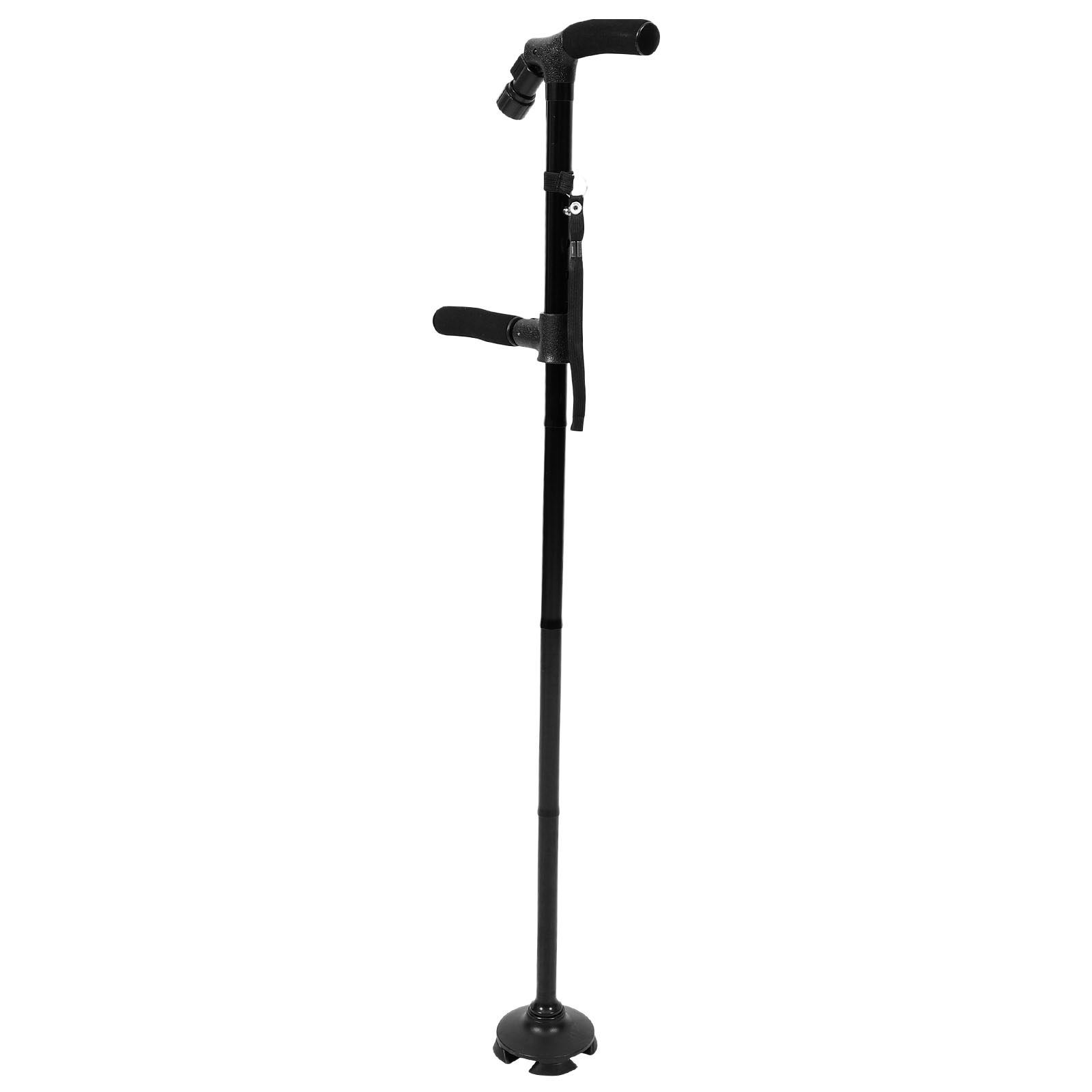 Trekking Poles - 折りたたみ式ウォーキングケーン LEDライト付き 調節可能 滑り止め ハイキングスティック トレッキングポール