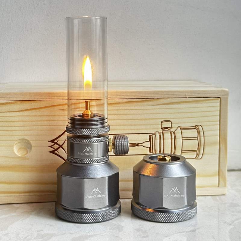 Outdoor Camping Heater For Tent - キャンプ用ガスランプ ポータブル 小型 吊り下げ式 ガラスガスランタン ミニ