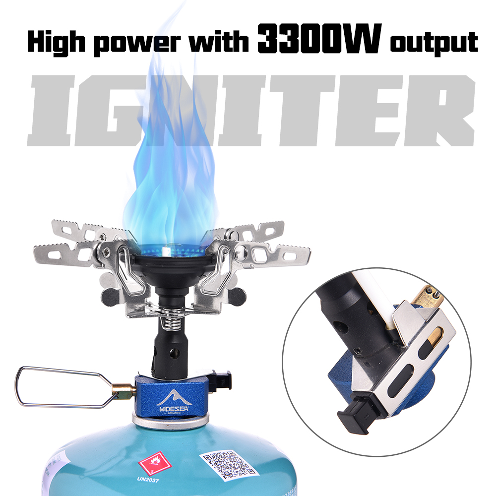 Outdoor Camping Heater For Tent - 屋外キャンプ用ガスバーナー アウトドアストーブ 3300W イグナイター付き キャンプ用品 ポータブル