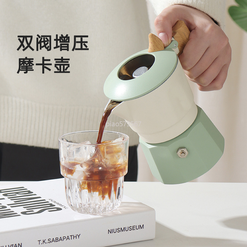 バルブモカポット 3バール ストーブトップエスプレッソメーカ - Camp Percolator Coffee のレビューと価格