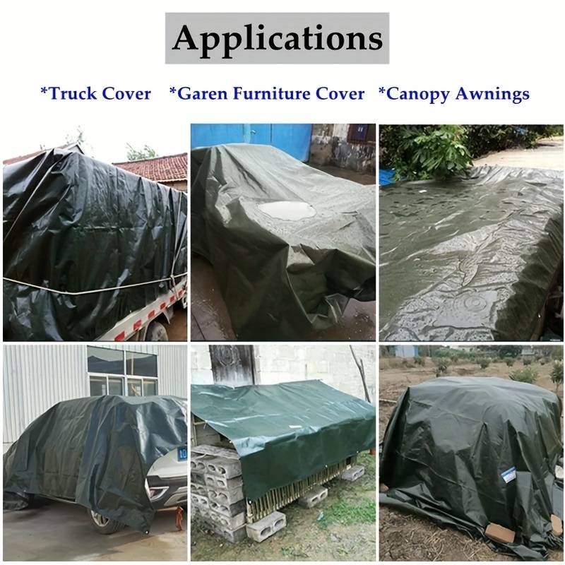 防水大型ターポリン カスタム 3×3 4 5 6 8 10  - Waterproof Tarp Shelter のレビューと価格