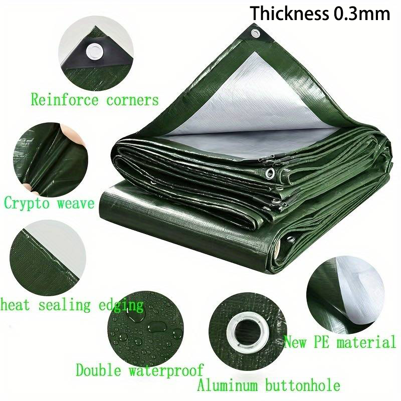 防水大型ターポリン カスタム 3×3 4 5 6 8 10  - Waterproof Tarp Shelter のレビューと価格