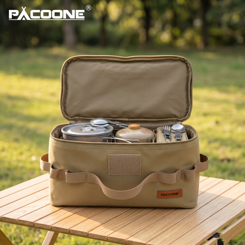 PACOONE ポータブルキャンプ収納バッグ多機能大容量ガス - Outdoor Camping Uk のレビューと価格