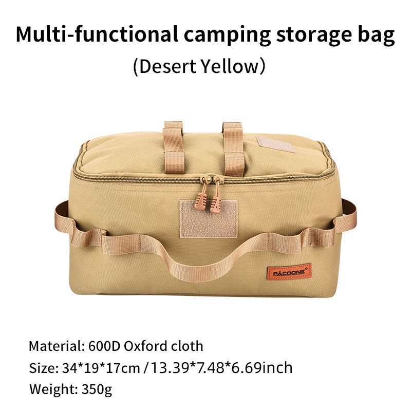 PACOONE ポータブルキャンプ収納バッグ多機能大容量ガス - Outdoor Camping Uk のレビューと価格