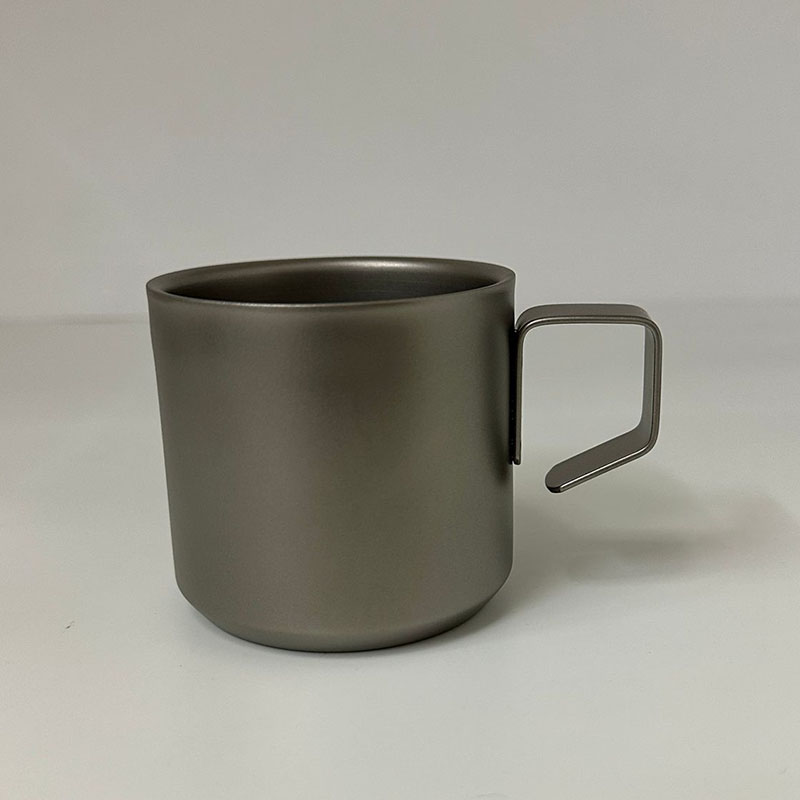 150ml ミニコーヒーマグ/ビールマグ、二層チタン合金、小 - Outdoor Camping Utensils のレビューと価格