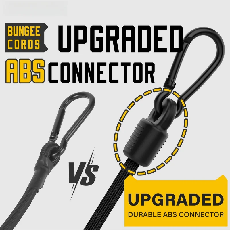 1-6個入り 調節可能なバンジーコード フック付き 7-48 - Outdoor Camping Extension Cord のレビューと価格