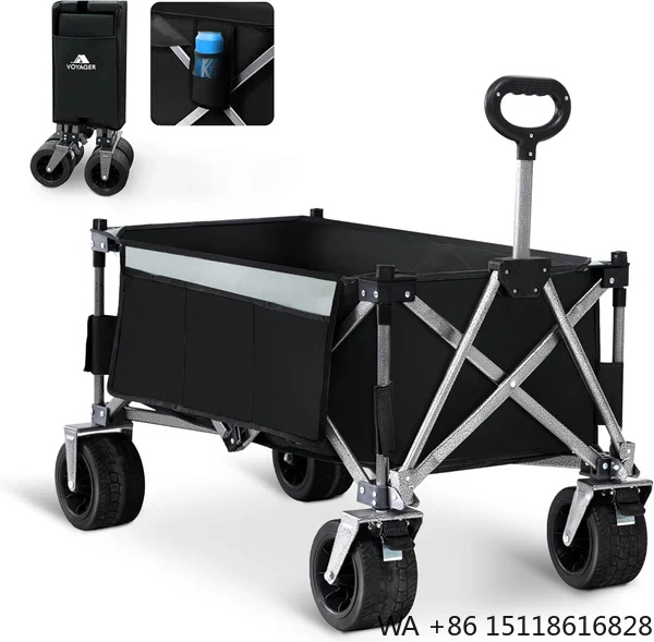 折りたたみ式キャンプワゴン、ポータブル折りたたみ式ユーティリ - Camp Table Folding のレビューと価格