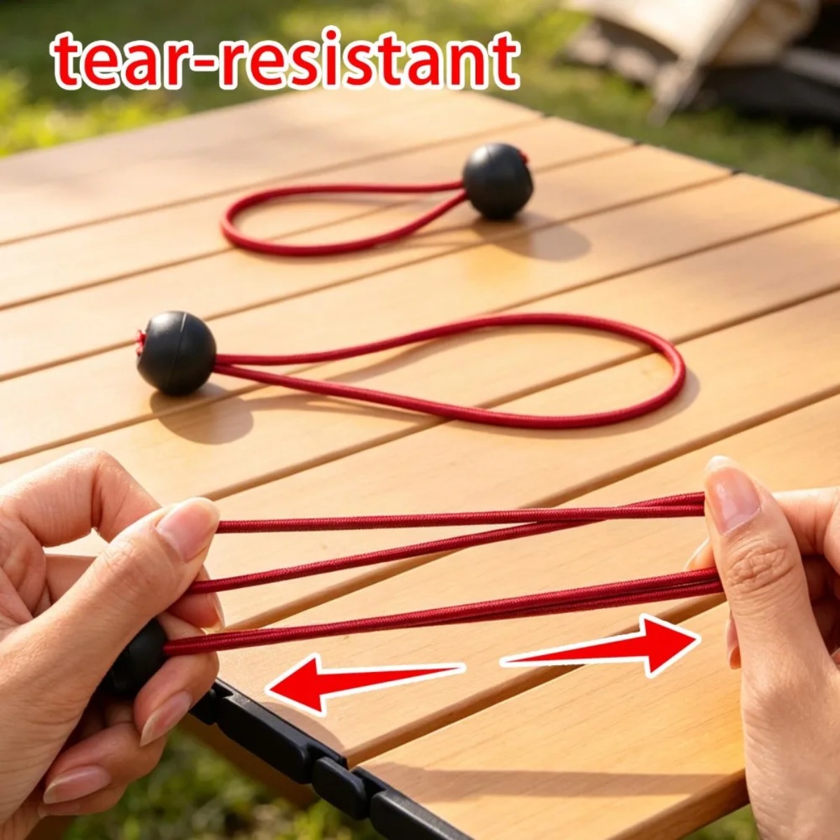 多機能バンジーコードテント固定ロープバックル弾性タイダウンオ - Outdoor Camping Extension Cord のレビューと価格
