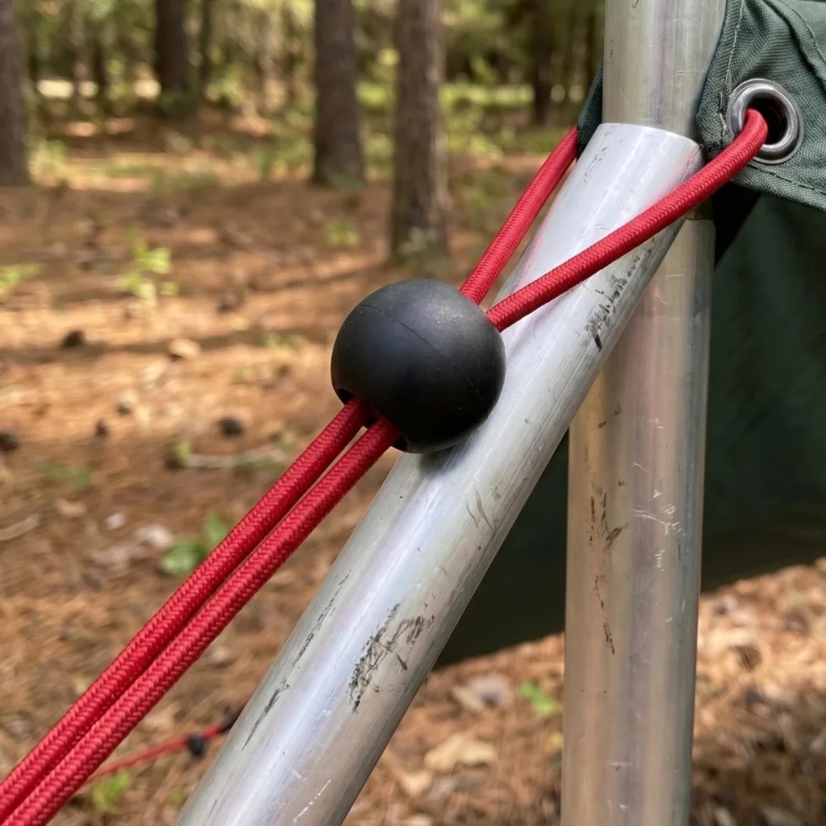 多機能バンジーコードテント固定ロープバックル弾性タイダウンオ - Outdoor Camping Extension Cord のレビューと価格
