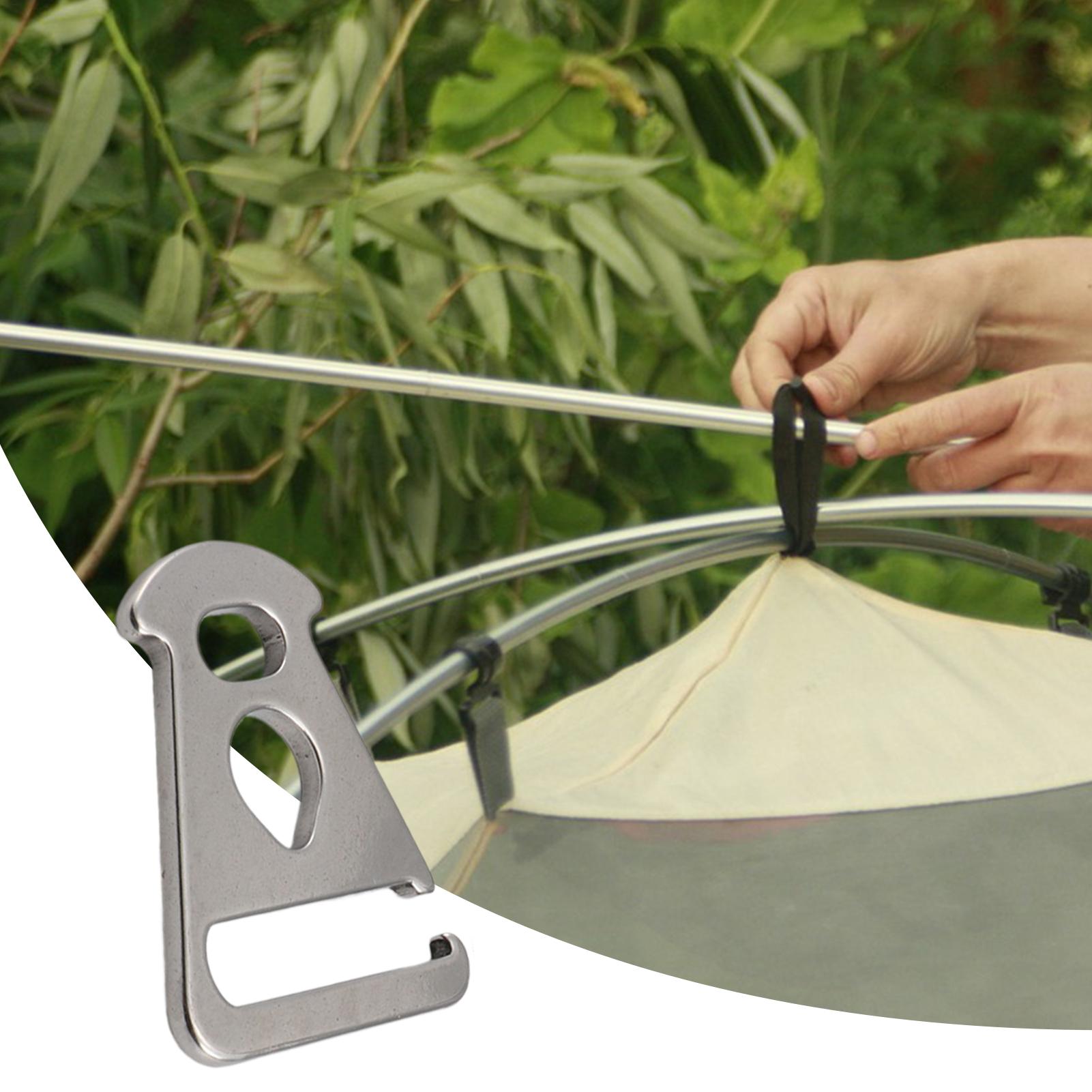 テントテンショナーロープ 304 ステンレス鋼アジャスターキ - Outdoor Camping Extension Cord のレビューと価格