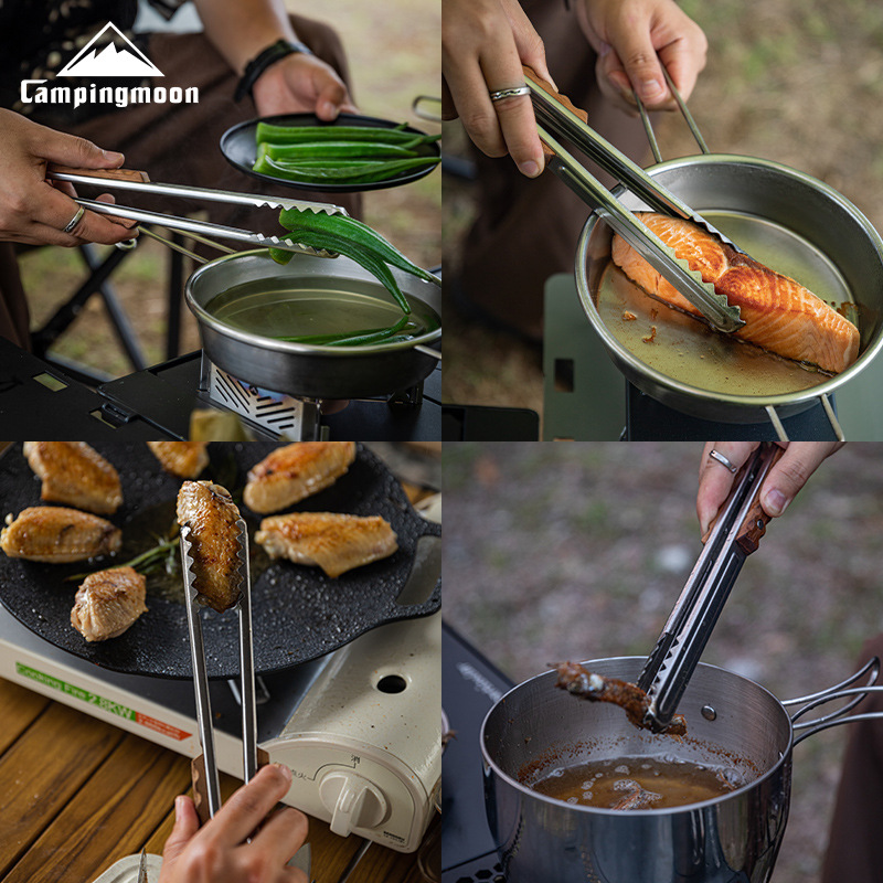アウトドアキャンプキッチン用品調理器具サービングトングバーベ - Outdoor Camping Uk のレビューと価格