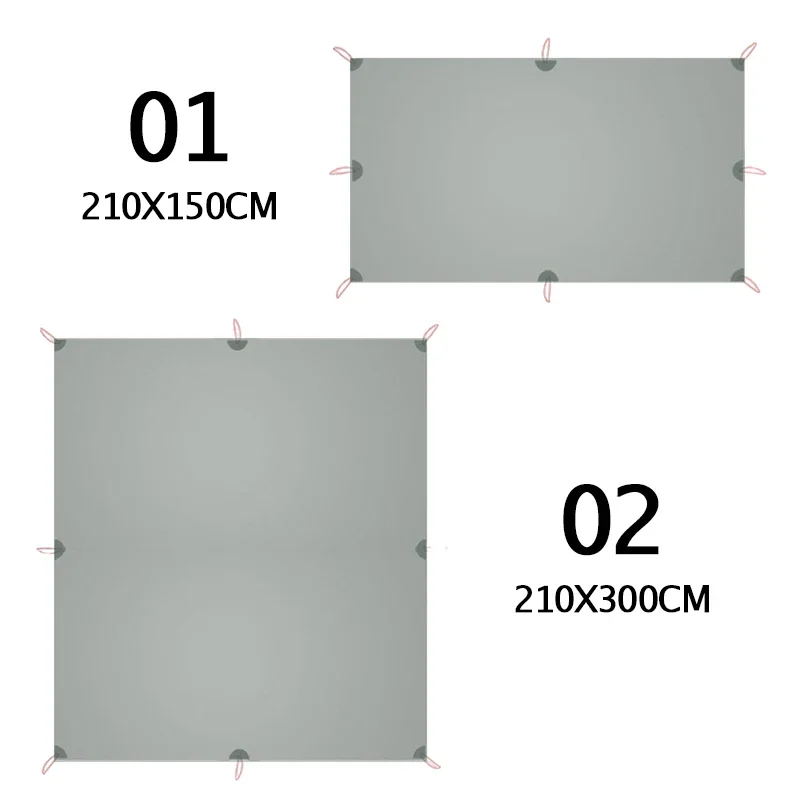屋外超軽量サンシェルター,キャンプマット,防水ターポリン,テ - Waterproof Tarp Shelter のレビューと価格