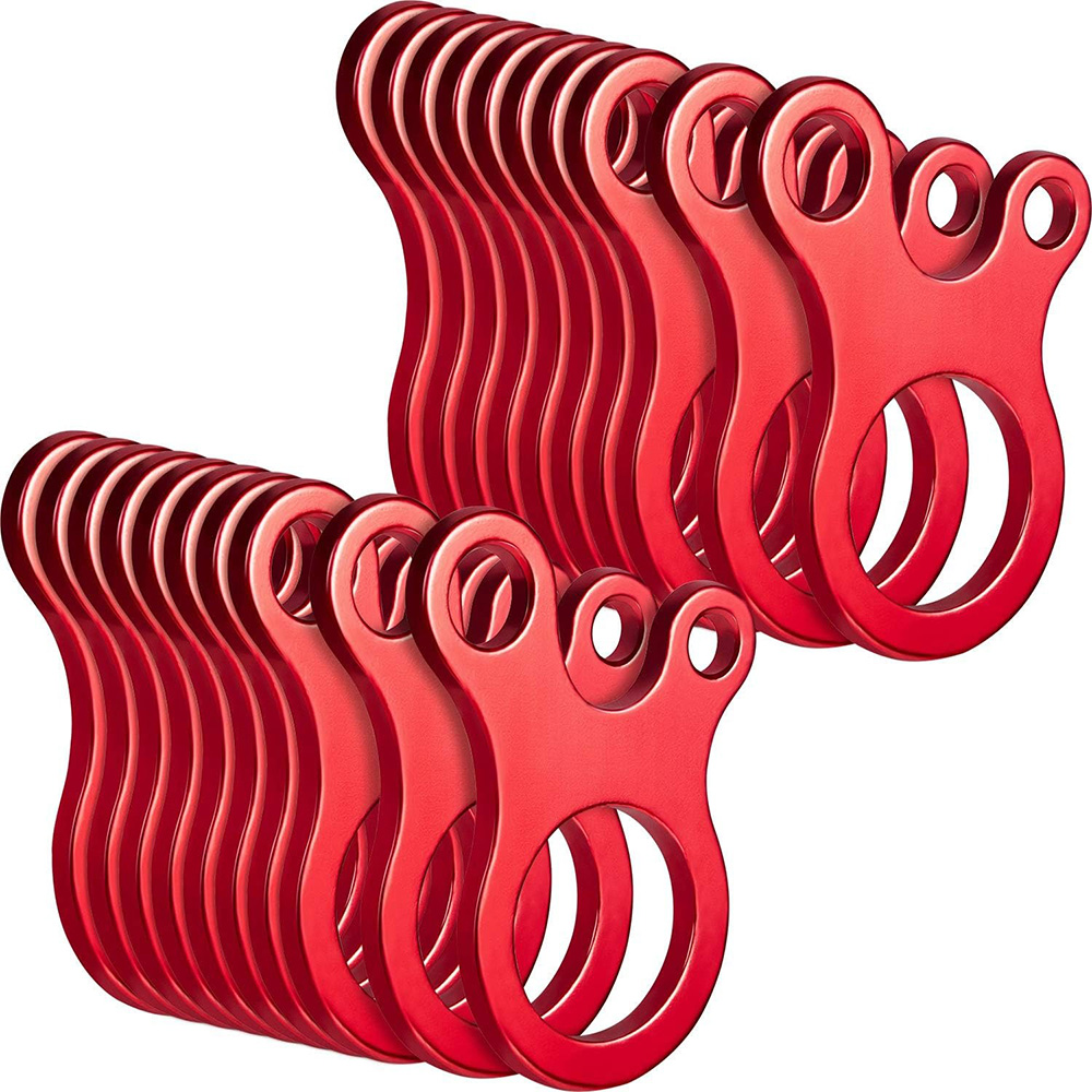 5/20 個テントロープバックル 3 穴キャンプテント風ロー - Outdoor Camping Extension Cord のレビューと価格
