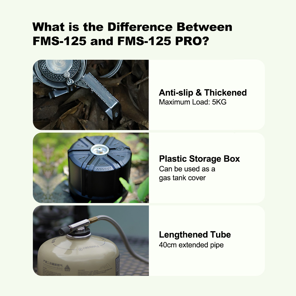 ファイヤーマプル防風スプリットガスバーナー、軽量機器、点火装 - Outdoor Camping Heater For Tent のレビューと価格