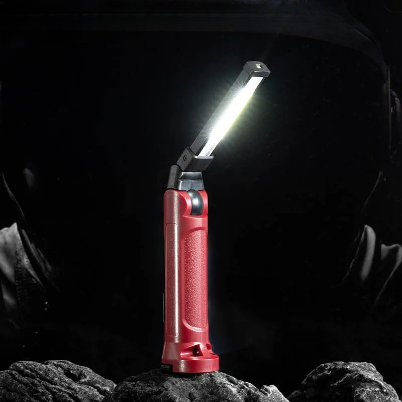 COB LED ワークライト充電式折りたたみ懐中電灯屋外キャ - Outdoor Camping Lampe のレビューと価格
