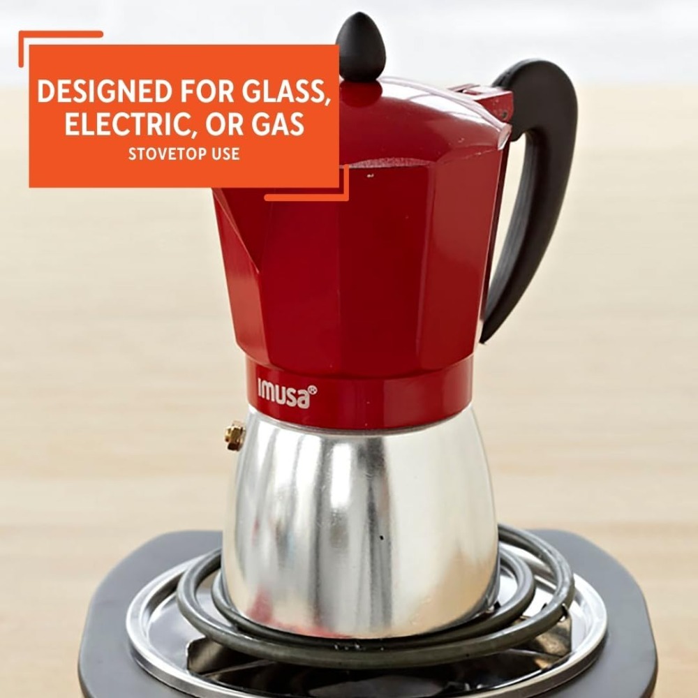 コンロ用エスプレッソメーカー 3カップ モカポット アルミ製 - Camp Percolator Coffee のレビューと価格