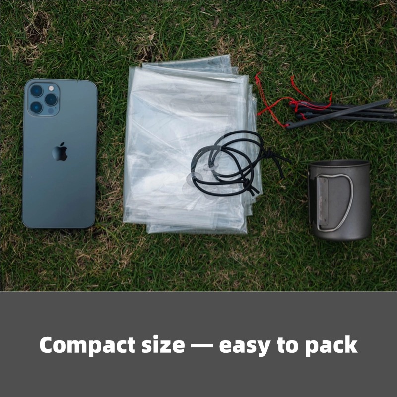 [HODR GEAR]超軽量ポリクログランドシート 69g  - Waterproof Tarp Shelter のレビューと価格
