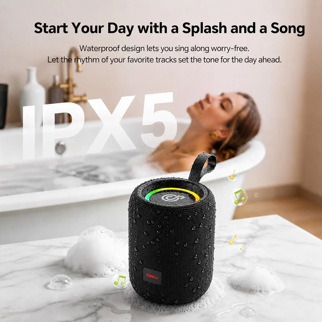 ポータブルBluetoothスピーカー IPX5防水、Blu - Outdoor Camping Videos のレビューと価格