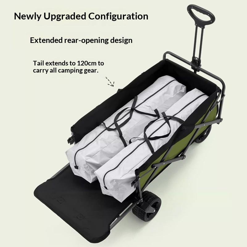 工場直売 四輪プラットフォーム キャンプ用ユーティリティワゴ - Outdoor Camping And Fishing のレビューと価格