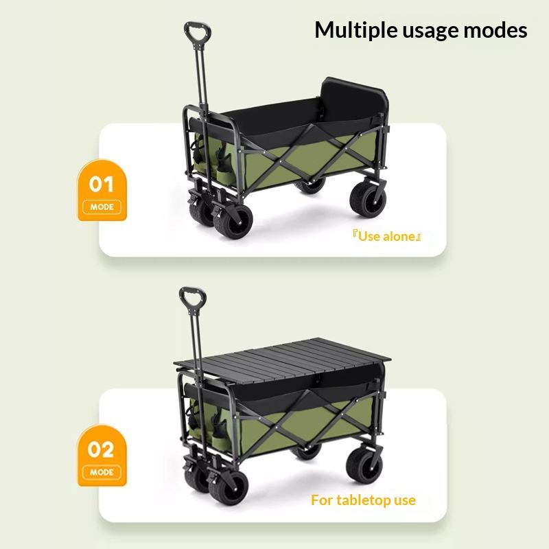 工場直売 四輪プラットフォーム キャンプ用ユーティリティワゴ - Outdoor Camping And Fishing のレビューと価格