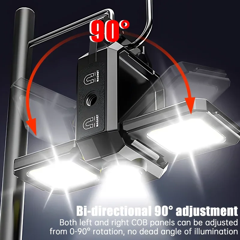 ミニ懐中電灯キーホルダーライト COB ワークライト USB - Outdoor Camping Lampe のレビューと価格