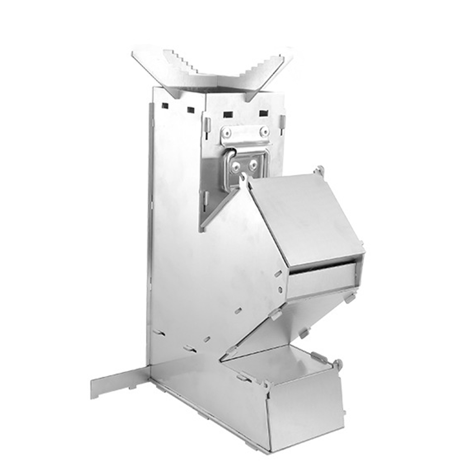 屋外の厚いステンレス鋼の薪ストーブ,キャンプ,ハイキング,キ - Outdoor Camping Stove Wood のレビューと価格
