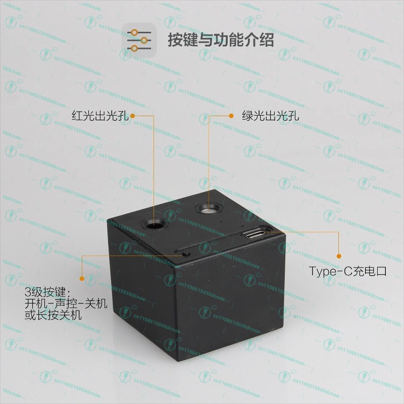 ポータブル充電式レーザーライト ktv フラッシュ家庭用弾む - Outdoor Camping Activities のレビューと価格