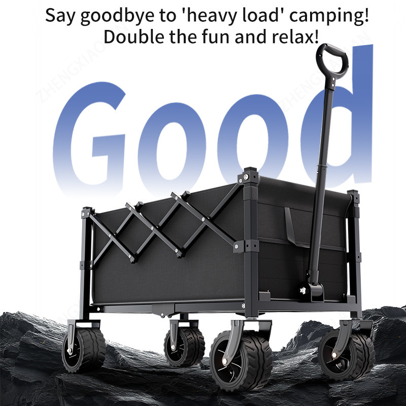 折りたたみ式キャンプワゴン、折りたたみ式カート、屋外、ビーチ - Outdoor Camping Shop のレビューと価格