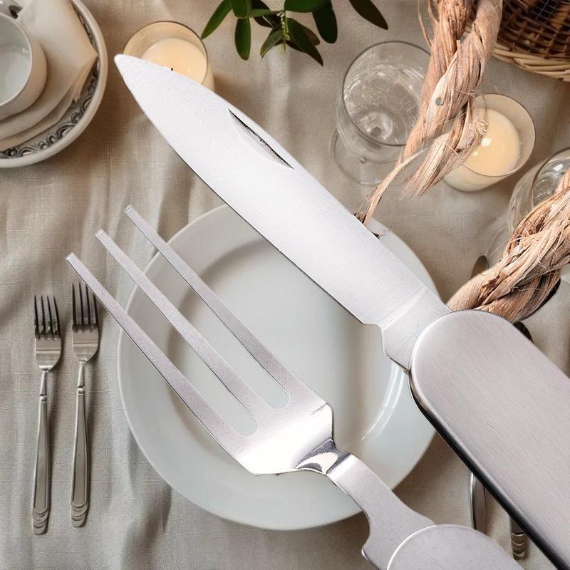 折りたたみ式キャンプ用食器セット - アウトドア活動やスポー - Outdoor Camping Utensils のレビューと価格
