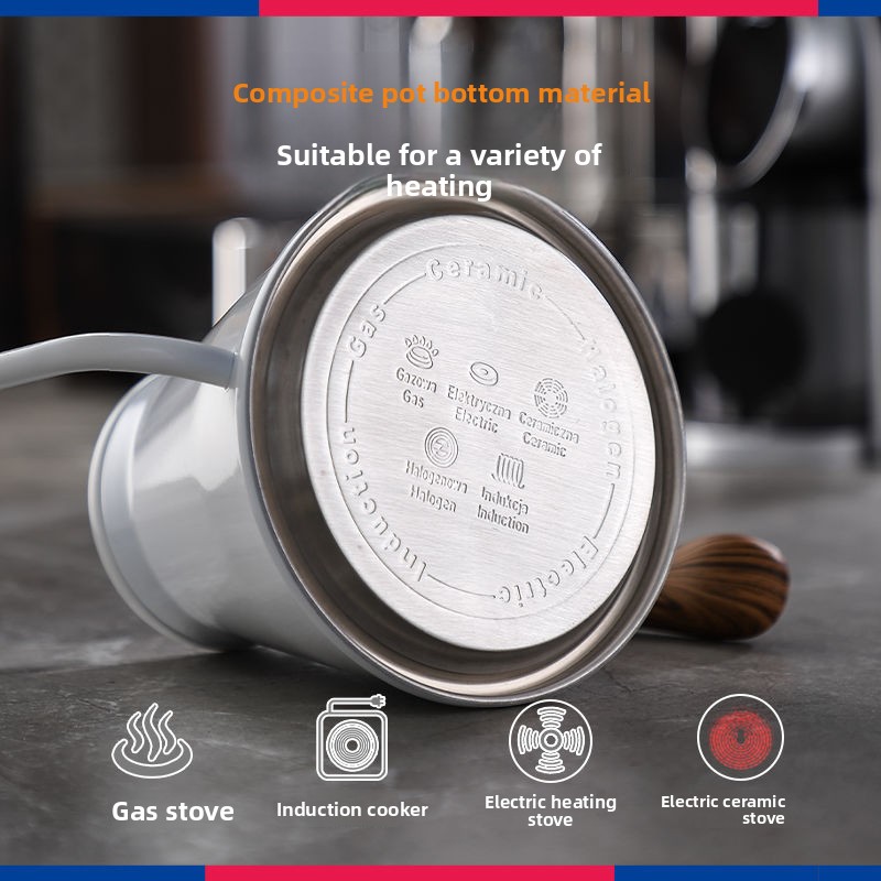 Bincoo コーヒーハンドポット温度表示大容量ステンレス鋼 - Camp Percolator Coffee のレビューと価格