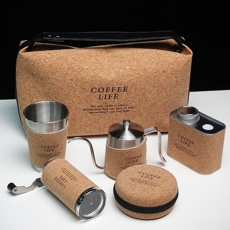 304ステンレス鋼製キャンプ用コーヒーカップ - 断熱コルク - Camp Percolator Coffee のレビューと価格