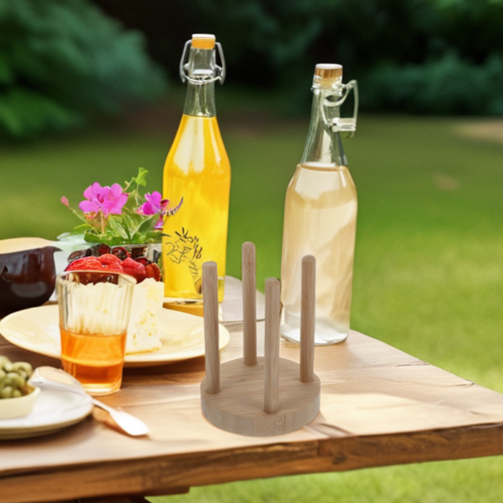 コンパクトな木製カップホルダー アウトドア活動用 紙コップや - Outdoor Camping Activities のレビューと価格