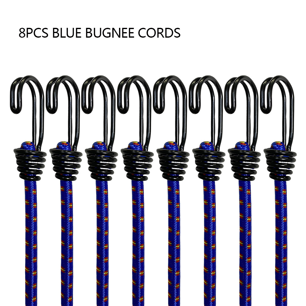 8 個 60 センチメートルキャンプバンジーコードダブル J - Outdoor Camping Extension Cord のレビューと価格