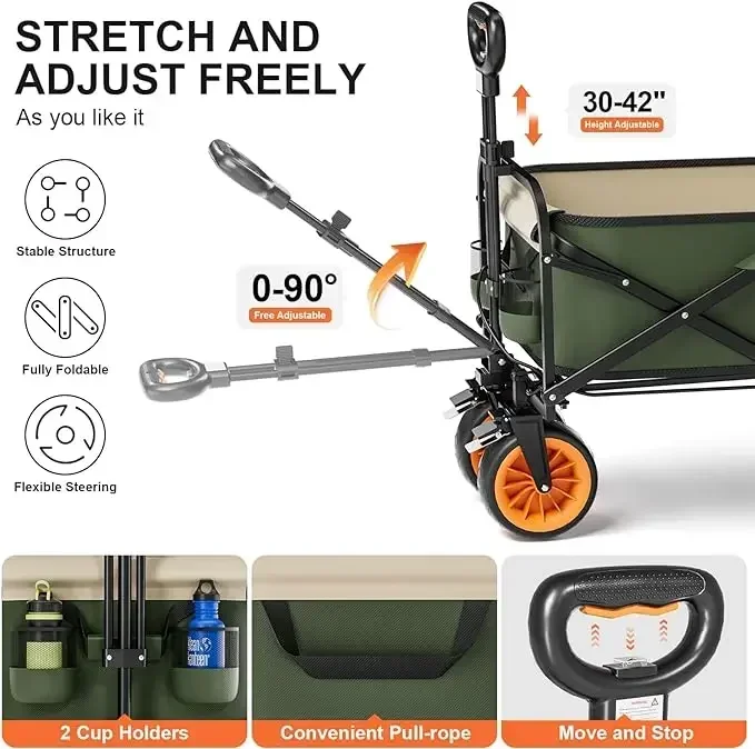 ショッピングツアー用電動折りたたみ式トラベルカート,ポータブ - Outdoor Camping Shop のレビューと価格