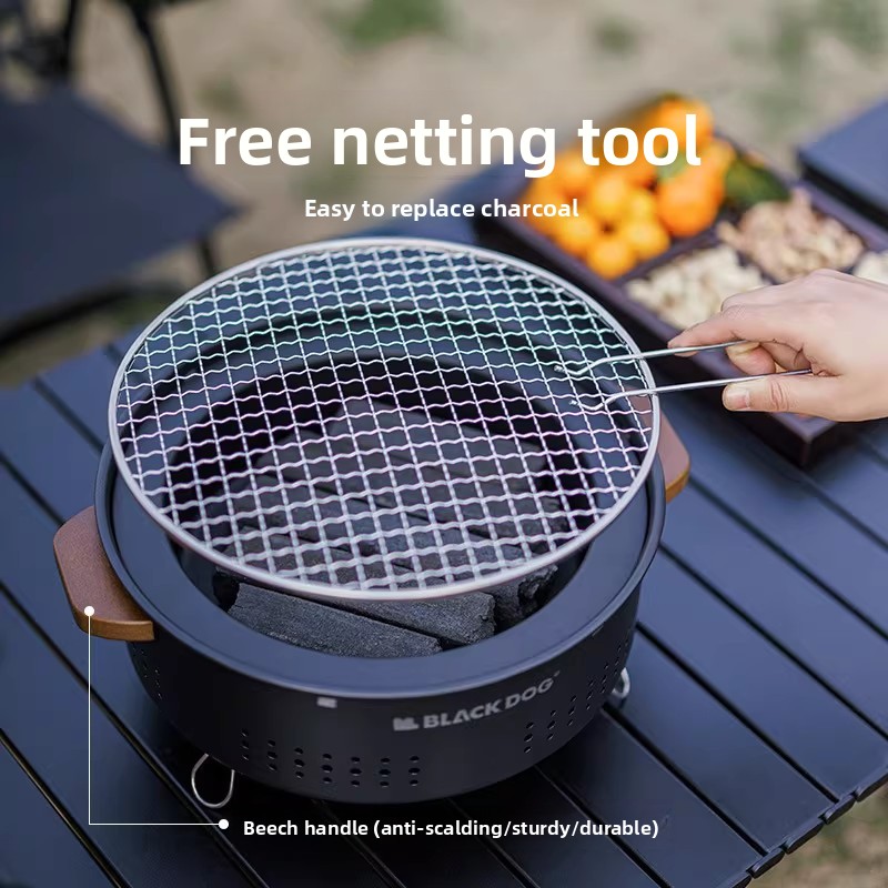 キャンプ用品 アウトドア バーベキューグリドル 丸型卓上バー - Outdoor Camping Griddle のレビューと価格