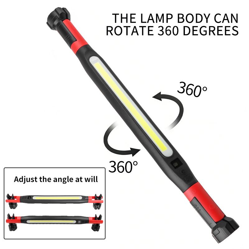 COB ワークライト タイプ C 充電式磁気防水ロングストリ - Outdoor Camping Lampe のレビューと価格