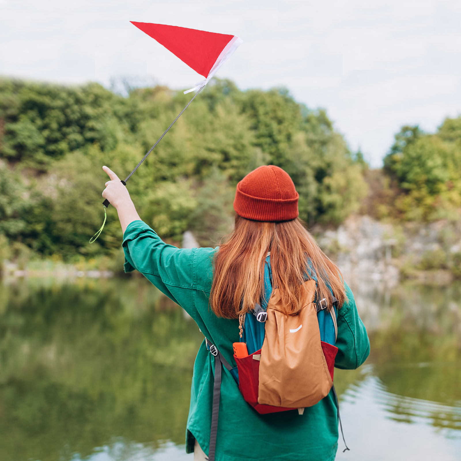 2セット 学生用ツアーガイド旗竿 伸縮式 1.2m 伸縮式三 - Outdoor Camping Activities のレビューと価格