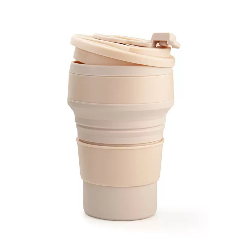 折りたたみ式シリコン製トラベルカップ（蓋付き）- キャンプ、 - Outdoor Activities In Camping のレビューと価格