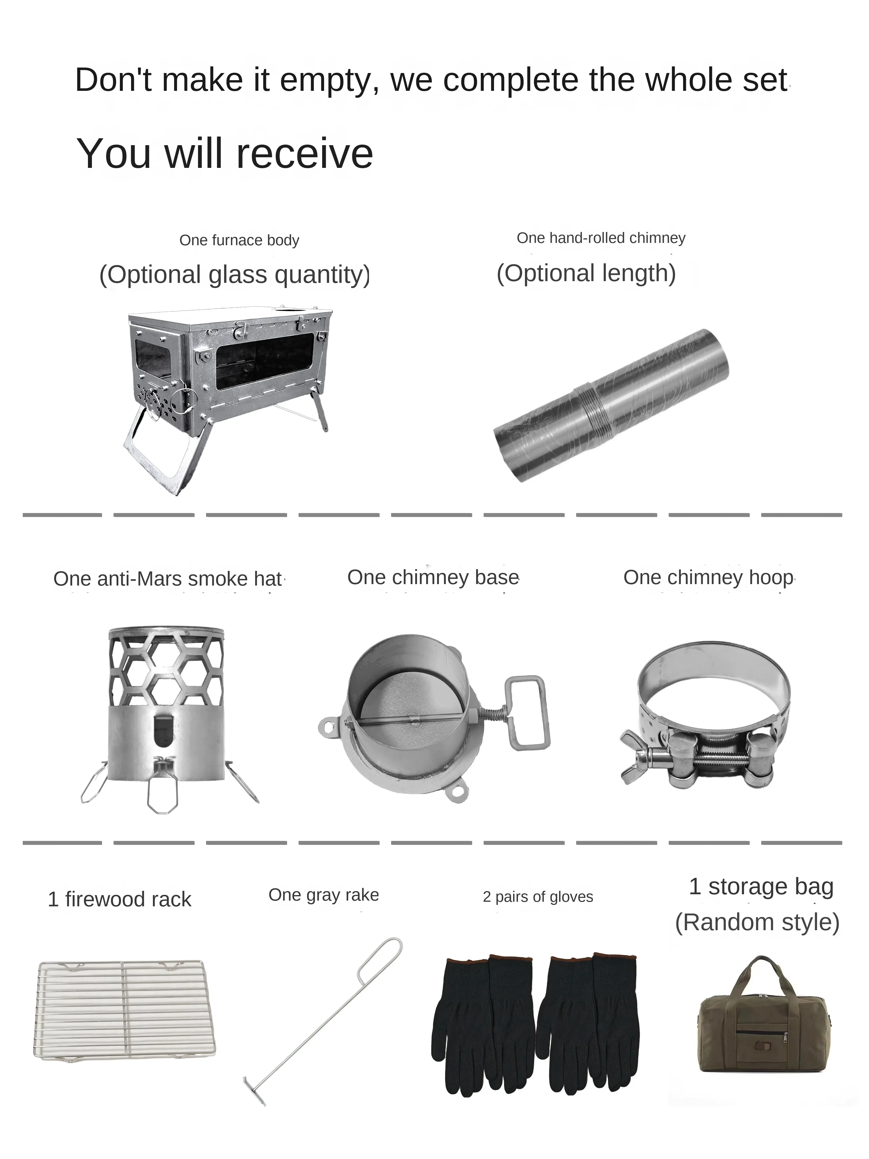 Wt star-tiチタン合金折りたたみ薪ストーブ,ストーブ - Outdoor Camping Heater For Tent のレビューと価格