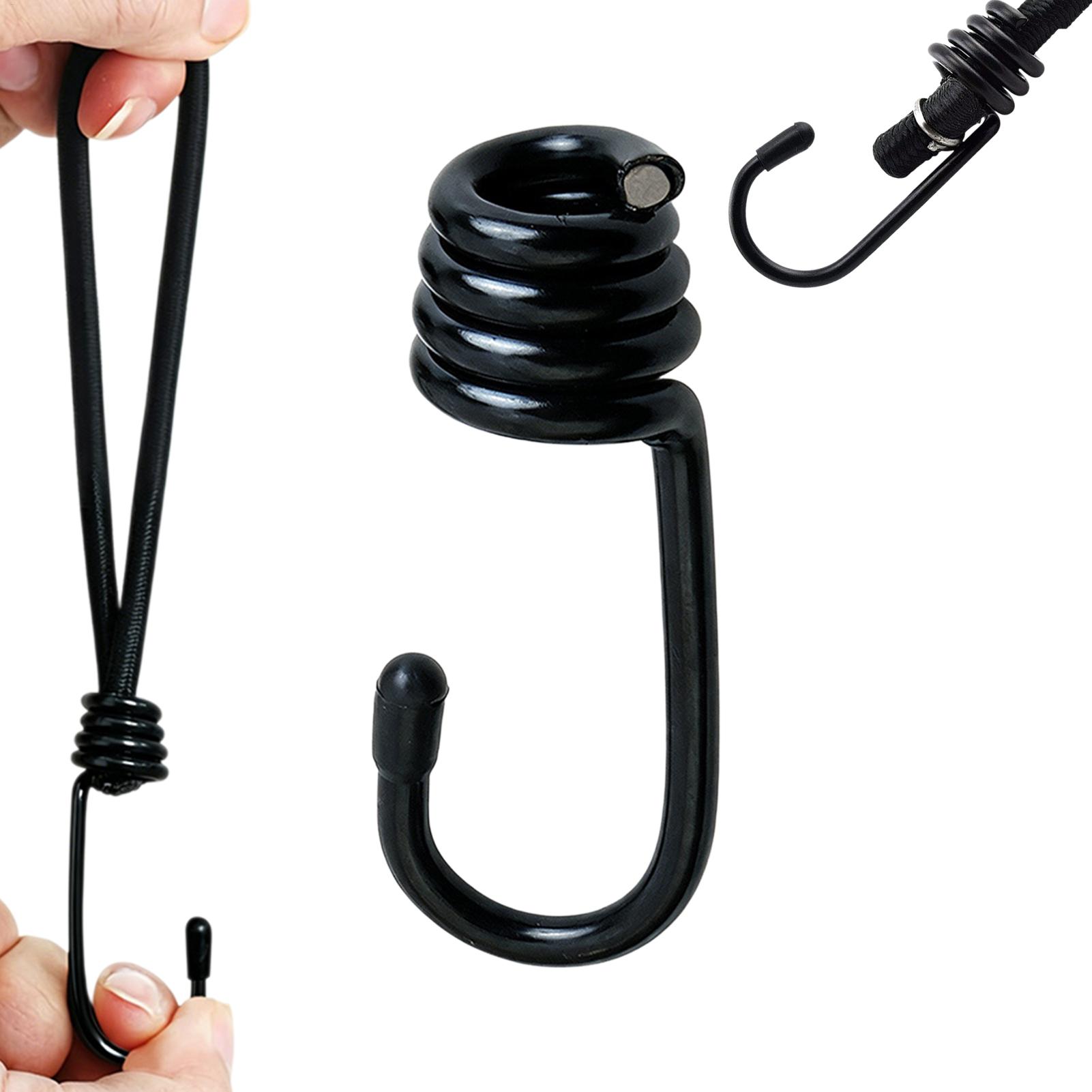頑丈な金属製弾性ロープフック 多用途屋外キャンプ用キャノピー - Outdoor Camping Extension Cord のレビューと価格