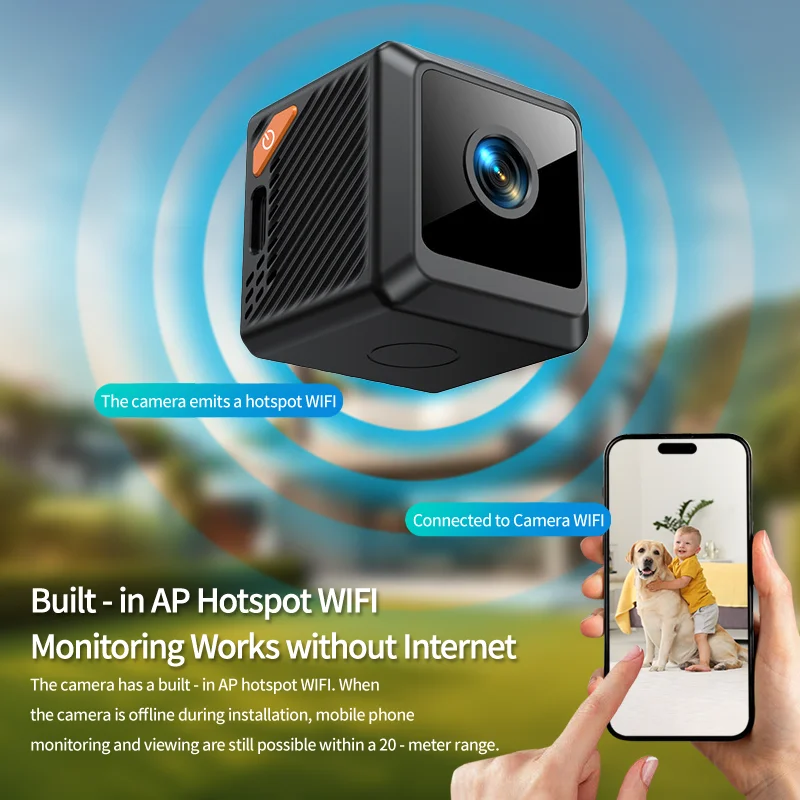 W02 1080Pミニセキュリティ保護ホームナイトビジョン監 - Outdoor Camping Videos のレビューと価格