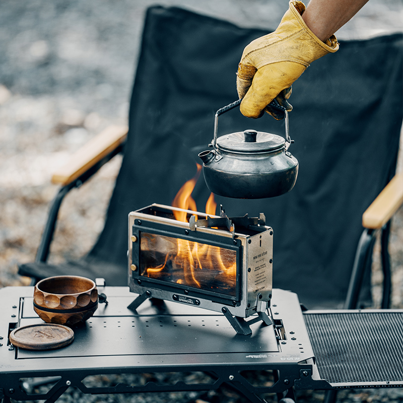 Goout スプリングヒル ウッドストーブ ポータブル薪スト - Outdoor Camping Stove Wood のレビューと価格