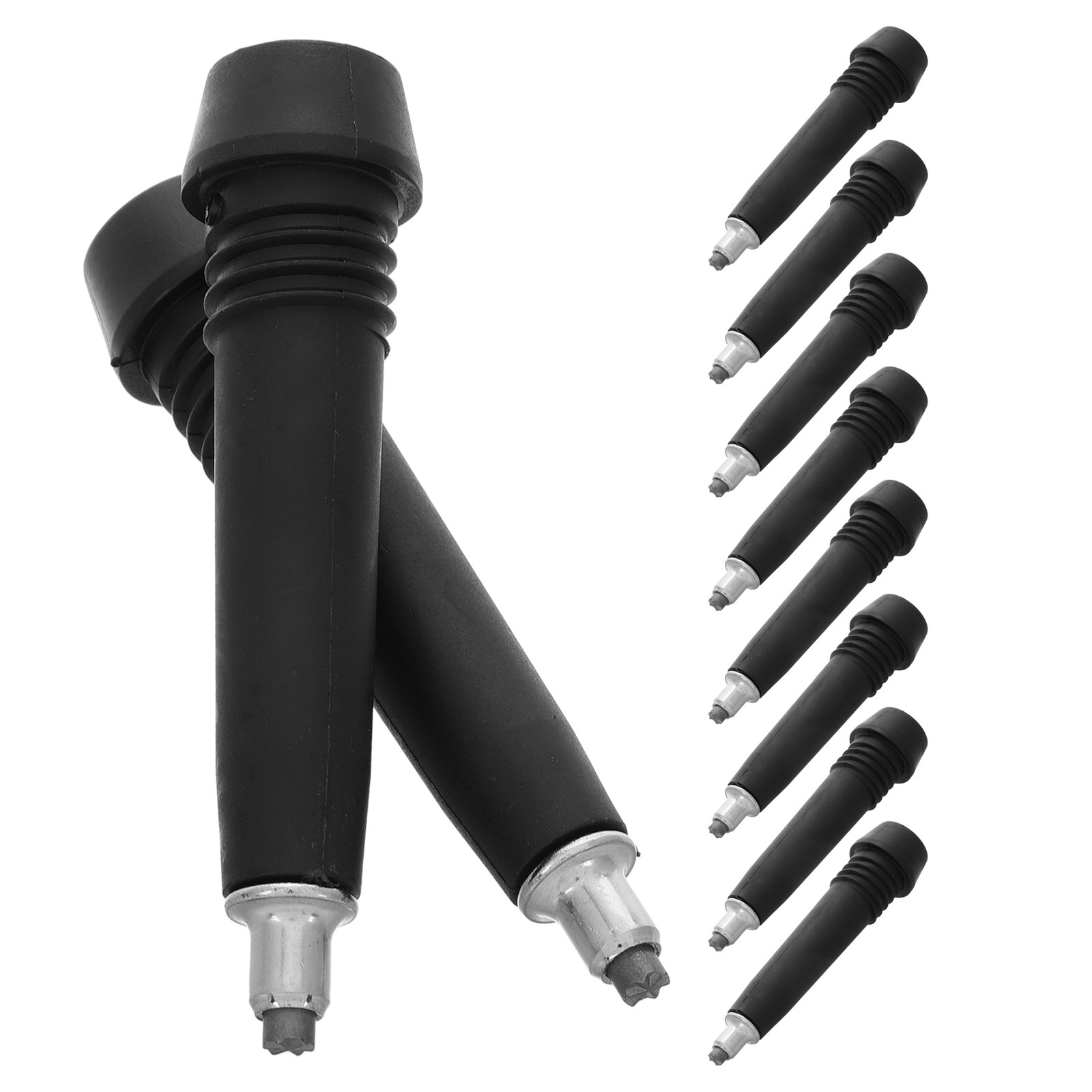 10個入り ハイキングポールチップ ウォーキングスティック  - Trekking Poles のレビューと価格
