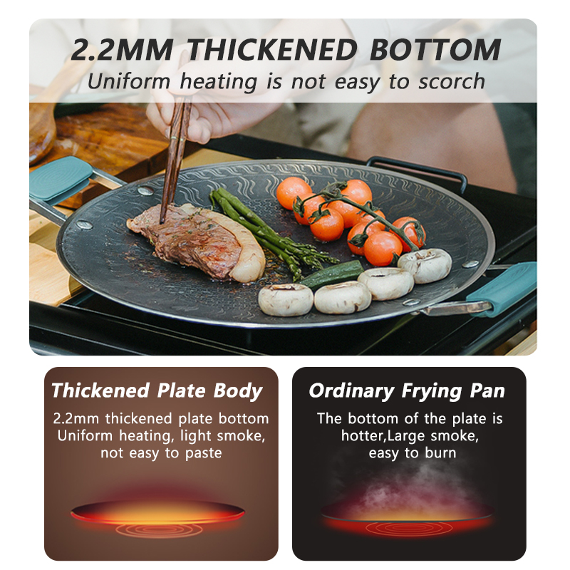 Naturehike バーベキュー調理グリルパンキャンプピク - Outdoor Camping Griddle のレビューと価格