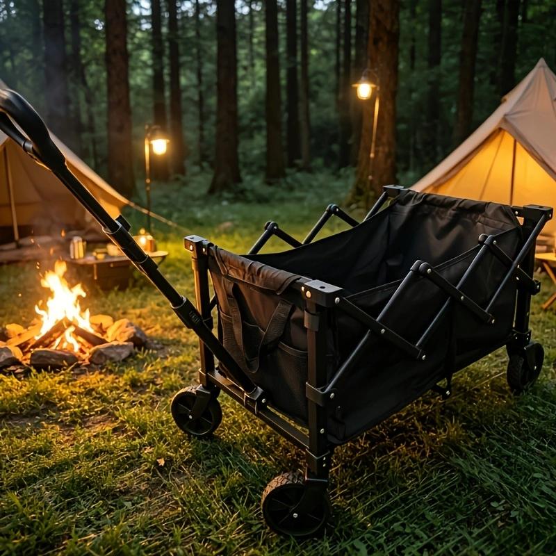 頑丈な折りたたみ式ワゴンカート、折りたたみ式ユーティリティト - Outdoor Camping Shop のレビューと価格