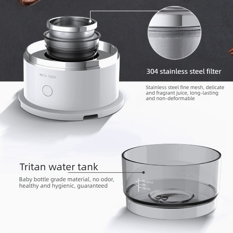 ポータブル自動ハンドドリップコーヒーメーカー屋外手醸造ドリッ - Camp Percolator Coffee のレビューと価格