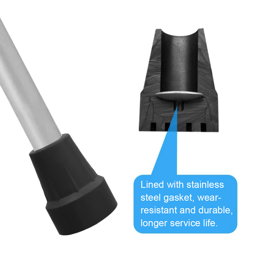1Pc ブラック/グレー 19 ミリメートル/22 ミリメー - Trekking Poles のレビューと価格